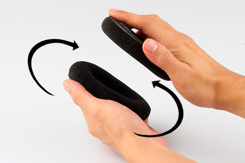 A simple way to clean and wash headphone's velour pads Audio Linus