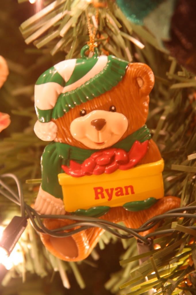 Ryan's first ornament