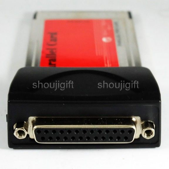 DB25 Printer LPT Parallel Port > Laptop PCMCIA PC Card CardBus Adapter