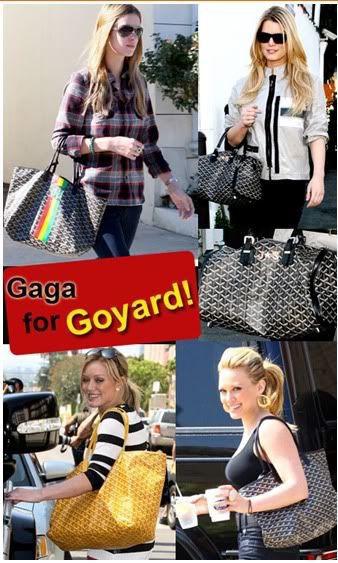 goyard. Celebrities and their Goyard#39;s