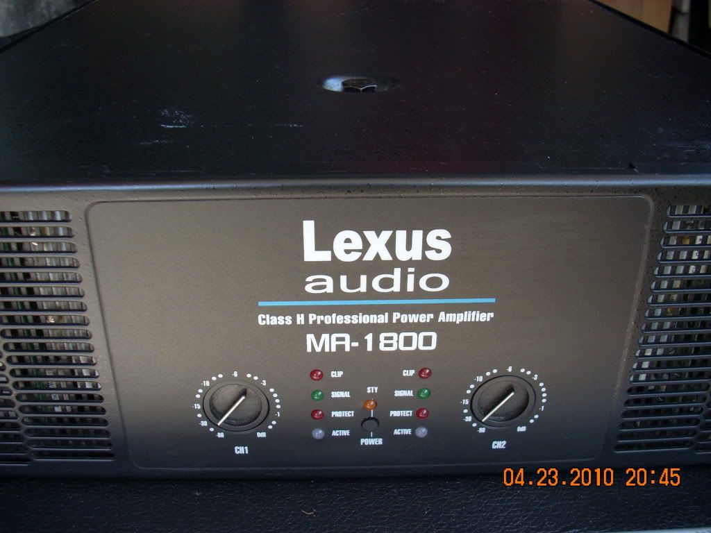 lexus power amplifier