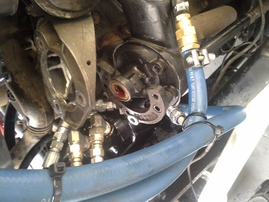 Saginaw power steering pump conversion? Pirate 4x4