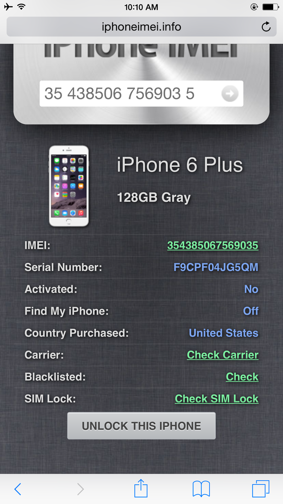 Cần bán ip6 plus 128gb chưa active giá mềm vì mua không xài - 3