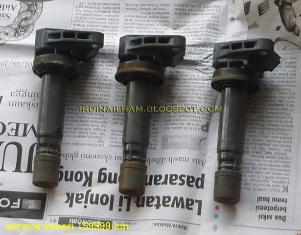 Service Kenari, Penyambung kepada spark plug siap ditanggalkan