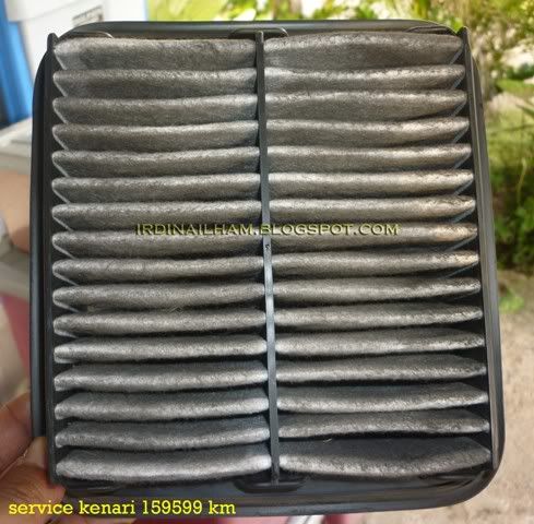 Service Kenari, Air filter Kenari