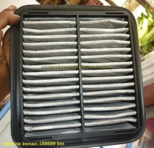 Service Kenari, Air filter Kenari
