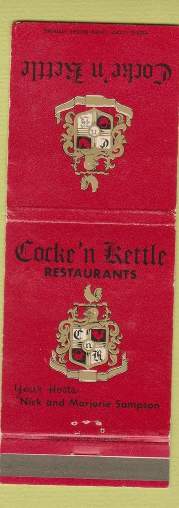 Cock Kettle Restaurant Uxbridge Ma 32