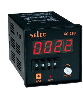 Selec  XC22B (72 x 72) , High functionality, Low Cost,LED Counters(www.selectautomations.net)
