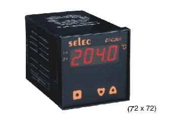selec  digital temperature controller, DTC508 (48x48) , DTC208 (72x72) ,DTC308 (96x96),Dual Display ON-OFF,Proportional Controllers,(www.selectautomations.net)
