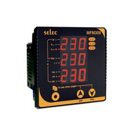 Selec  MFM309 (96 x 96), Multi Function Meter,Electrical panel meter(www.selectautomations.net)