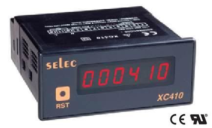 Selec  XC410 (36x72) , XC10D (48x96) , High Functionality, Low Cost,LED Counters(www.selectautomations.net)
