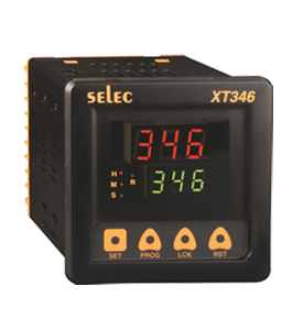 Selec  XT546 (48x48) , XT246 (72x72) , XT346 (96x96) , Low cost 3 digit programmable timers, digital timer(www.selectautomations.net)