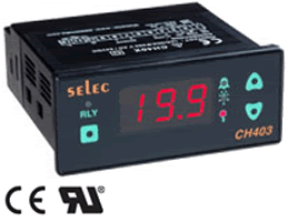 Selec  CH403 (36x72),3 Digit Cooling Controllers,(www.selectautomations.net)