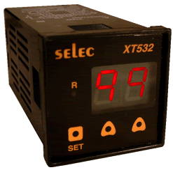 Selec  XT532 , XT532-M (48X48) , 2 digit programmable timers, digital timer(www.selectautomation.net)