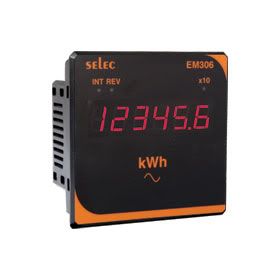 Selec  EM306 (96 x 96),Energy Meter,Electrical panel meter(www.selectautomations.net)