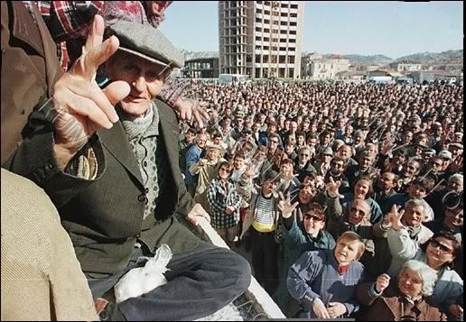 Image result for vlora protest 1997