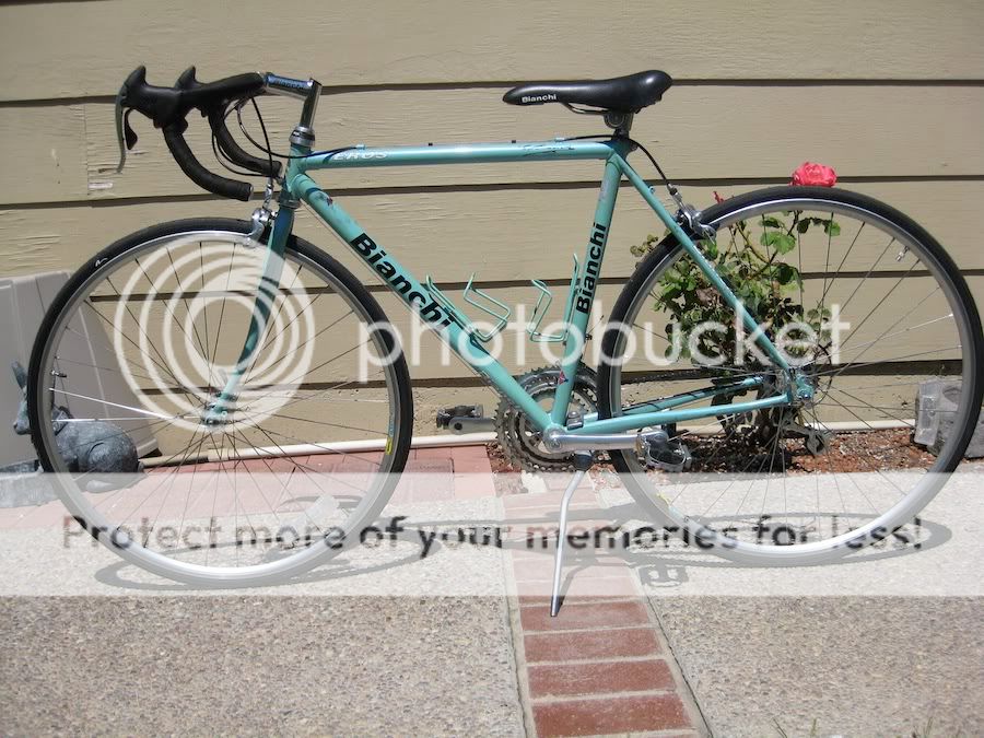 bianchi eros donna road bike