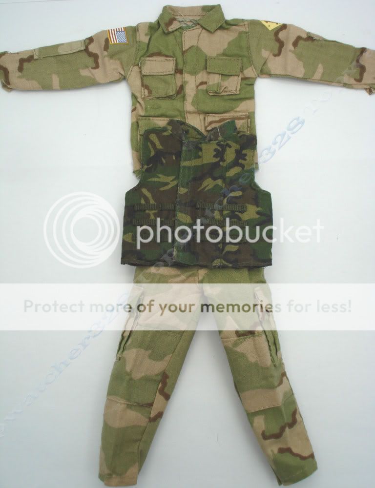 BBI Persian Gulf Camo. Uniform/Tactical Vest Set  