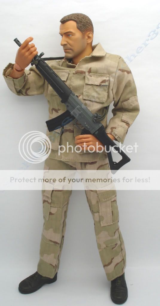 Action Figure Accessories  Desert Camo. Military Uniform #2