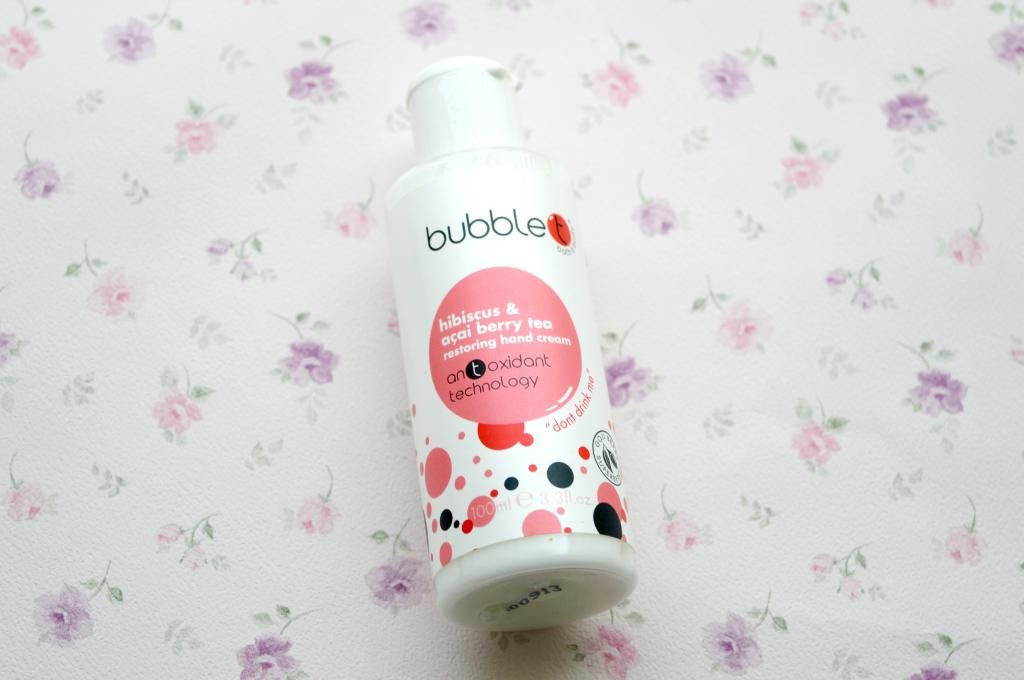 Review | Bubble T Cosmetics Hibiscus and Acai Berry Tea Restoring Hand Cream Review | Bubble T Cosmetics Hibiscus and Acai Berry Tea Restoring Hand Cream