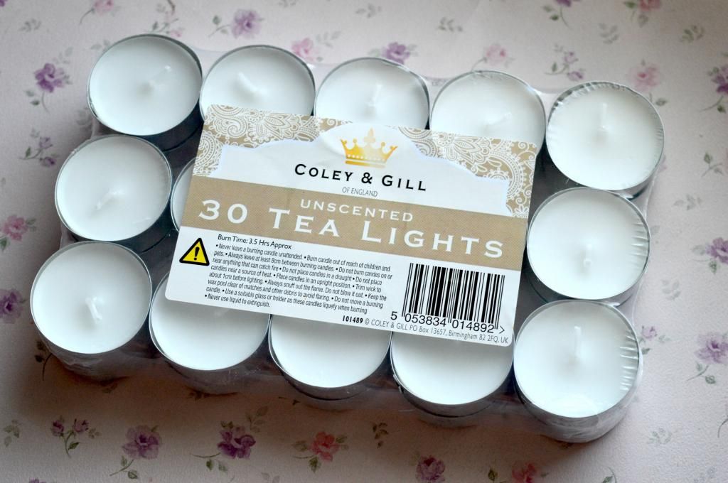 tea lights poundland