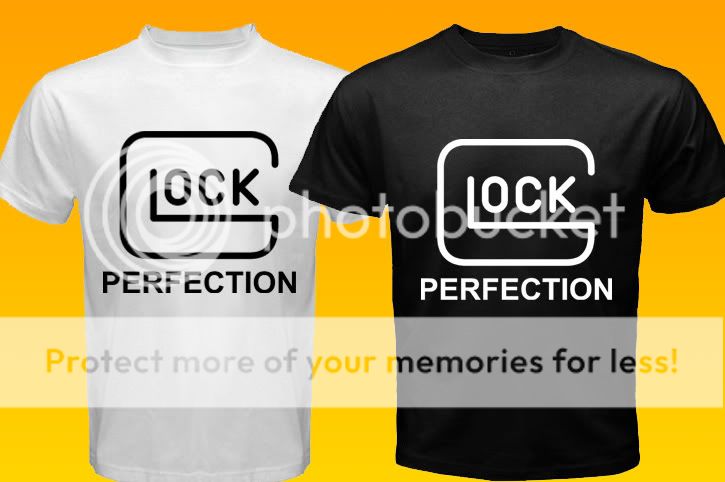   Glock Perfection Pack Rider T Shirts Size S Medium Large XL XXL XXXL