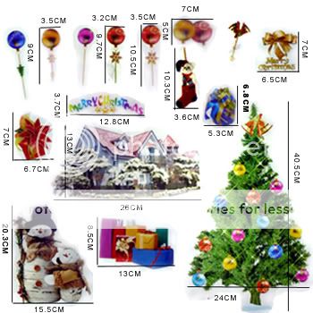   Merry Christmas Home Room Wall Stickers Art Decor Cool Decals  