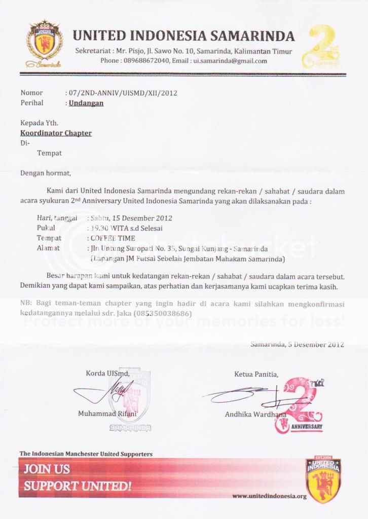 Contoh Formulir Pendaftaran Lomba Futsal