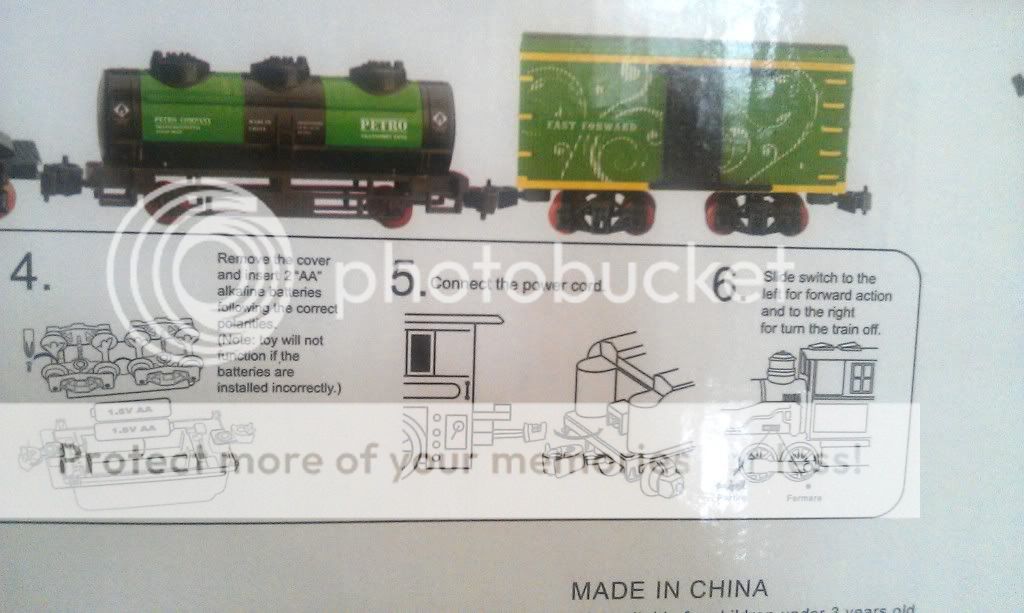   Screen Electric Engine Classic Train & Track Model Toy Xmas UK  